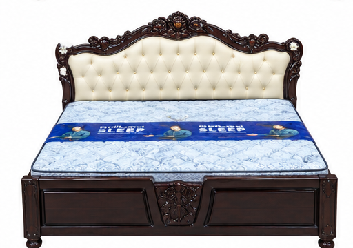 Premium Teak Wood Designer Bed